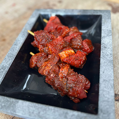 Alabama Beef Steak Kebabs