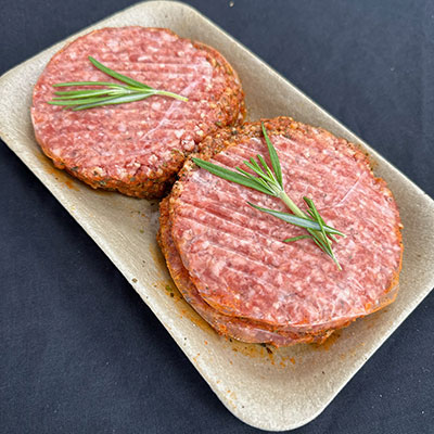 Minty Lamb Burger